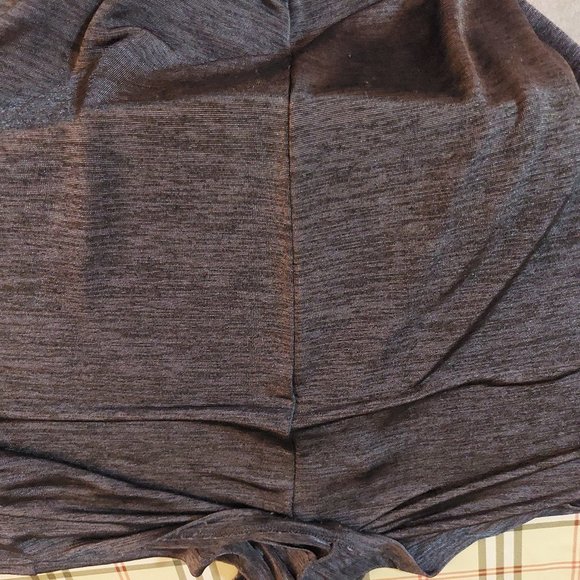 T Alexander Wang Gray Racer Back Maxi Dress Split Front Size M Medium - Picture 9 of 9